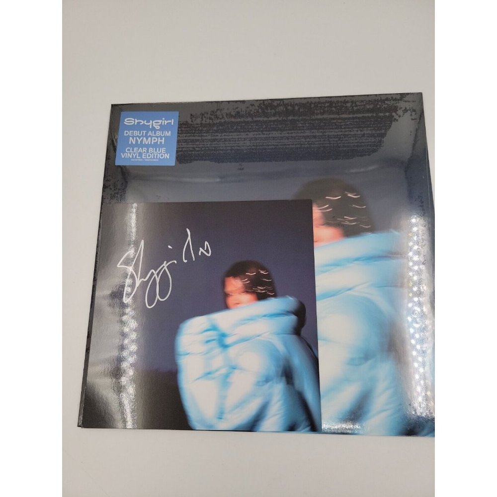 SHYGIRL WEBSITE EXCLUSIVE SIGNED LIMITED ED. BLUE VINYL NYMPH PLUS SIGNED PIC